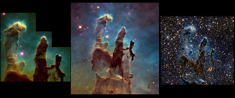 Hubble Images of the Pillars of Creation | Messier Objects